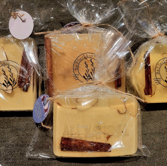 BeTTerSkin Holistics-Cinnamon Stick & Almond Slice Wildcrafted  Soap Baskets - Picture 6 of 6